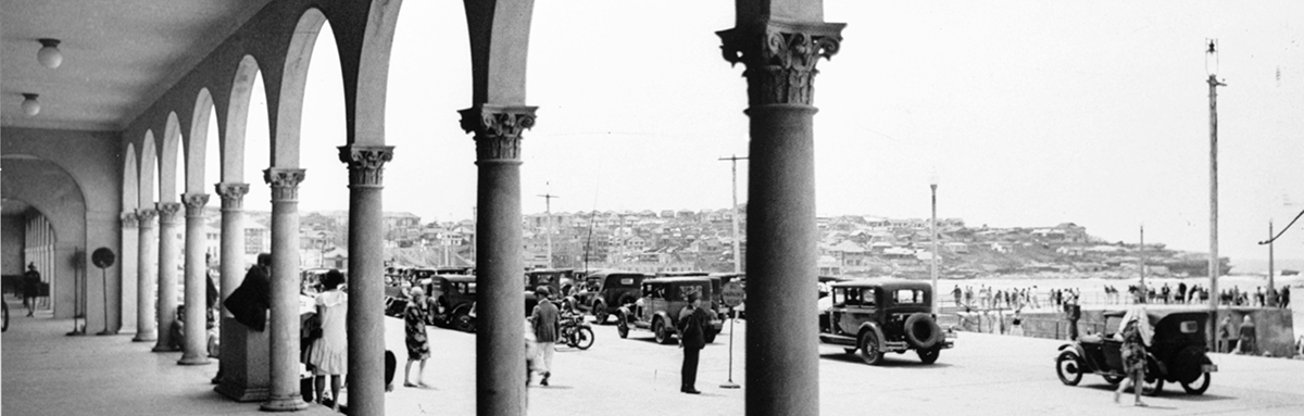 Local History Banner- Bondi Pavilion Arch