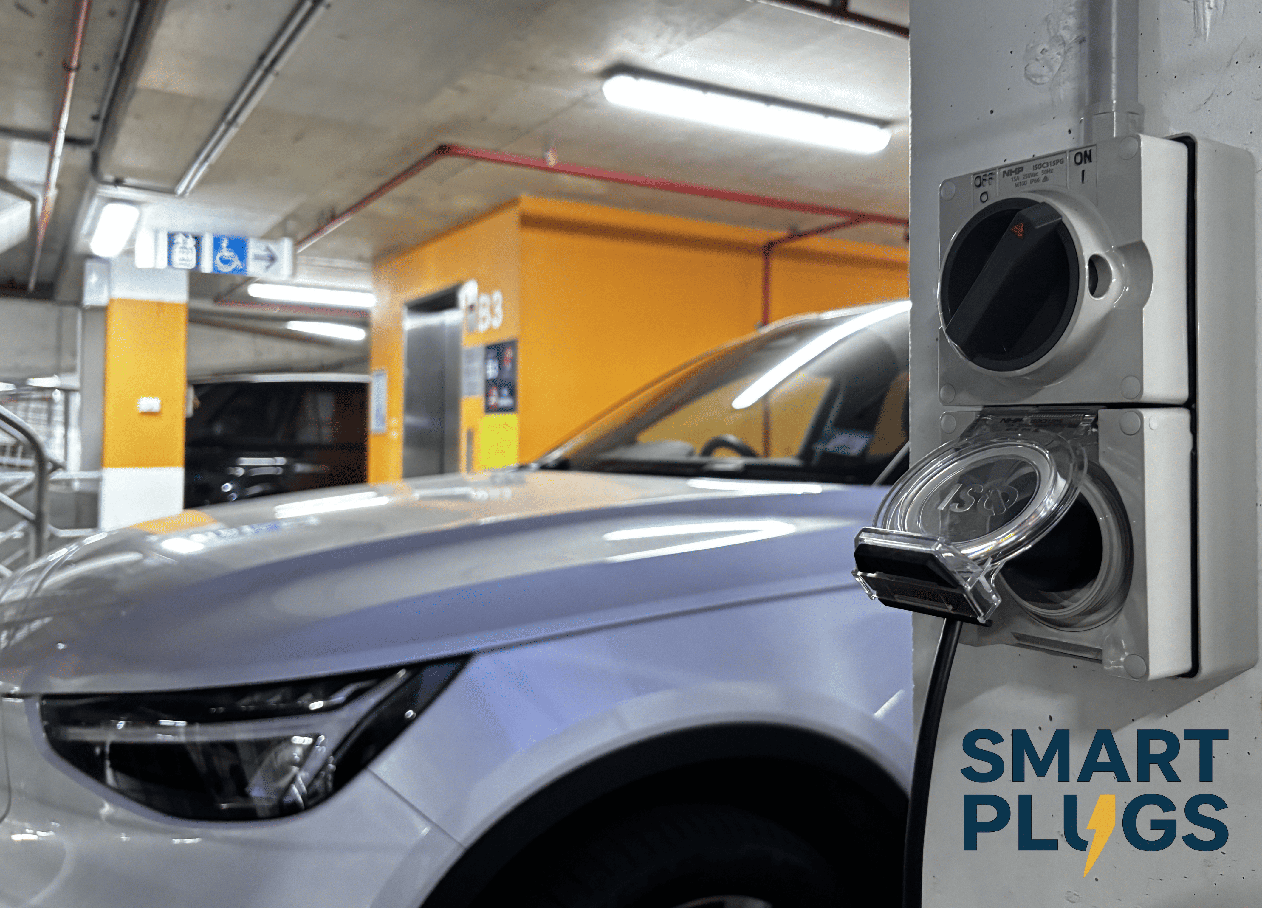 Image of smart plug in apartment