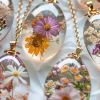 Mindful Jewellery Making: Resin Pendant with Pressed Flowers thumbnail