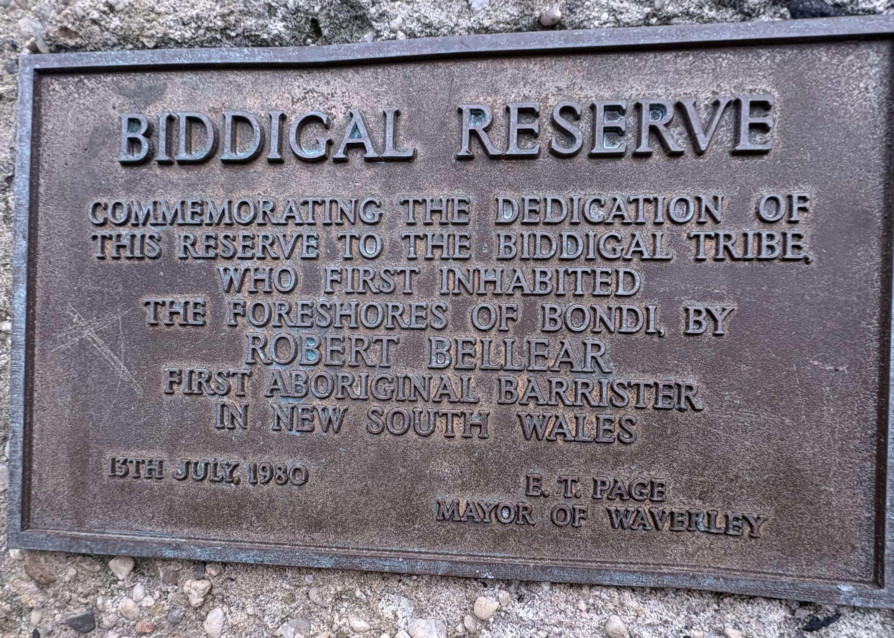 Commemorative plaque