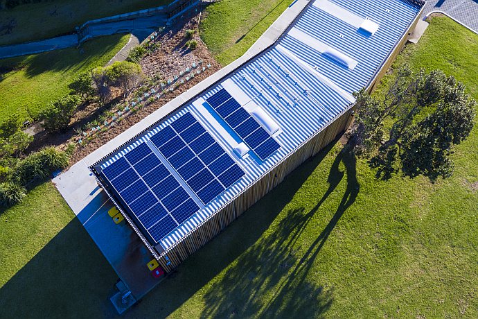 Solar power initiatives- aerial 2