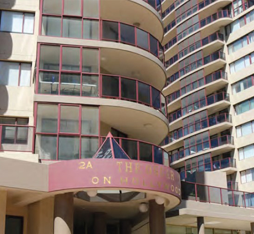 Oscar on Hollywood Apartment building