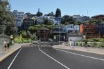 Computer generated image of Tamarama Marine Drive after pedestrian safety improvement works
