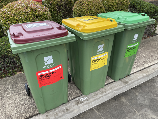 Commercial bins 240L