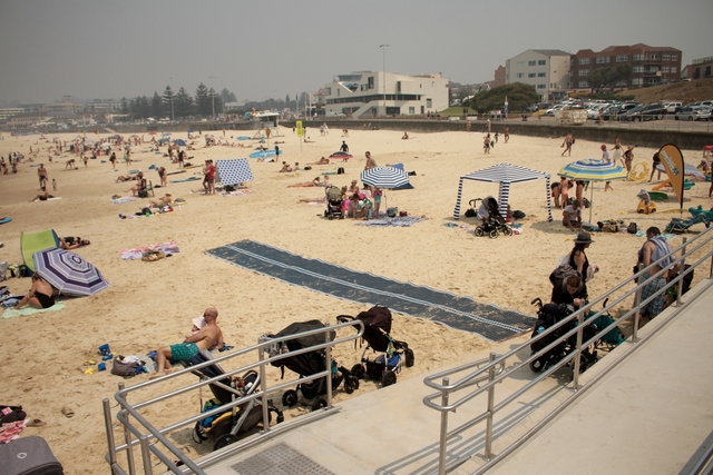 Bondi Park beach matting