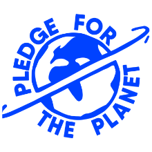 Pledge for the planet logo