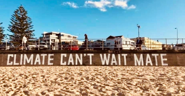 Graffiti at Bondi Beach