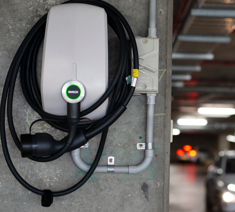 EV charger in an Apartment carpark