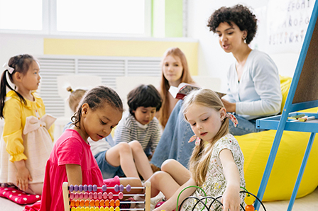 Council staff at one of our childcare centres