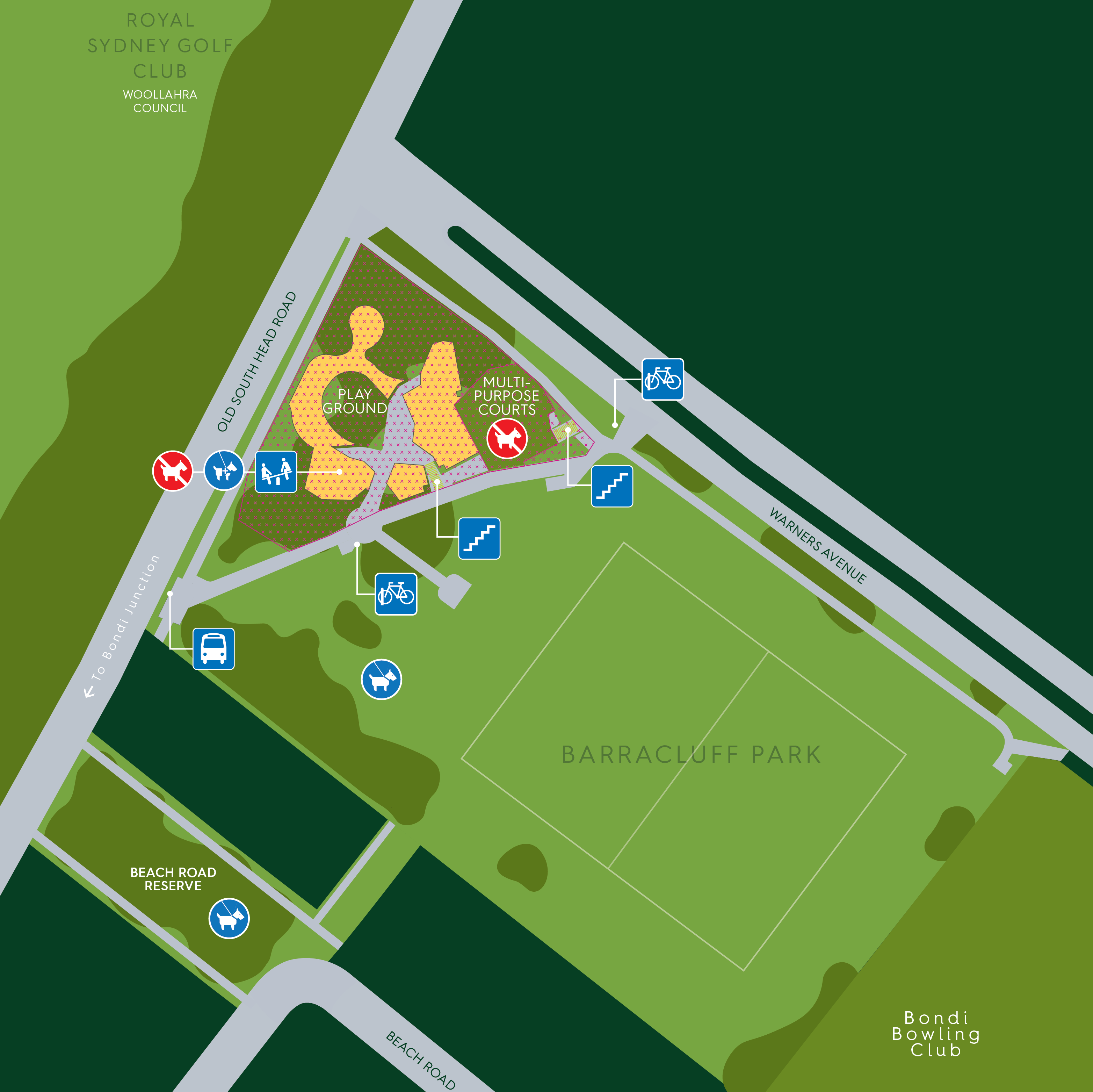 Barracluff Park Map 