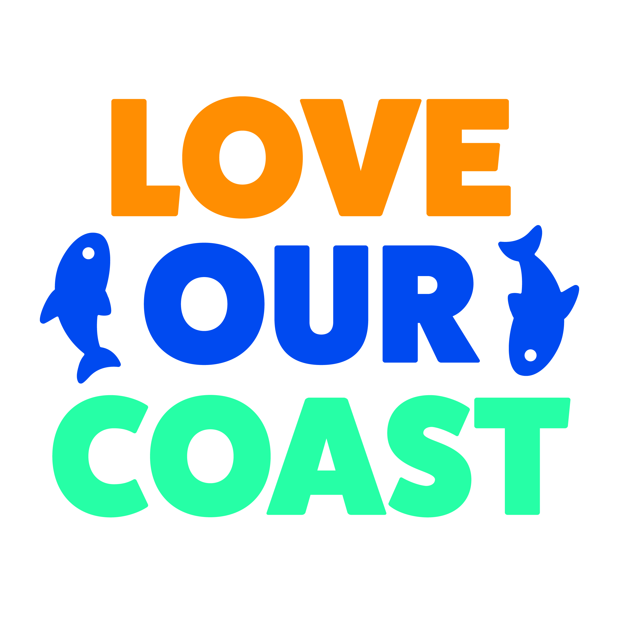 Love our coast logo
