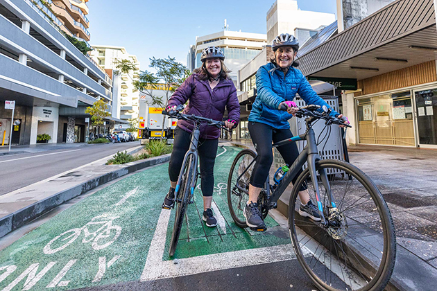 Bondi junction cycle way