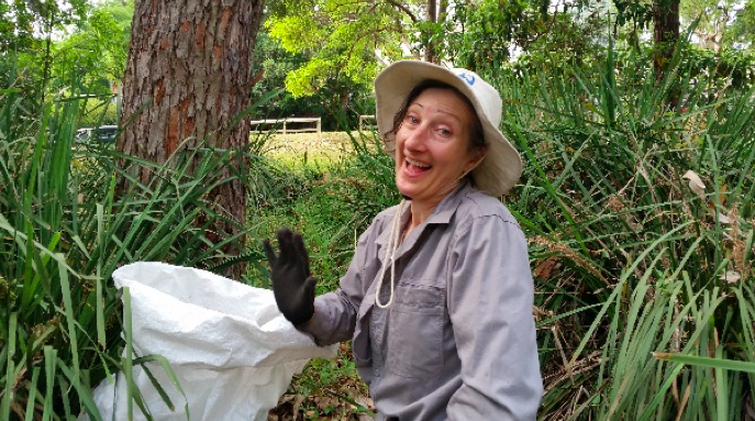 Bushcare Group Woman Gardening