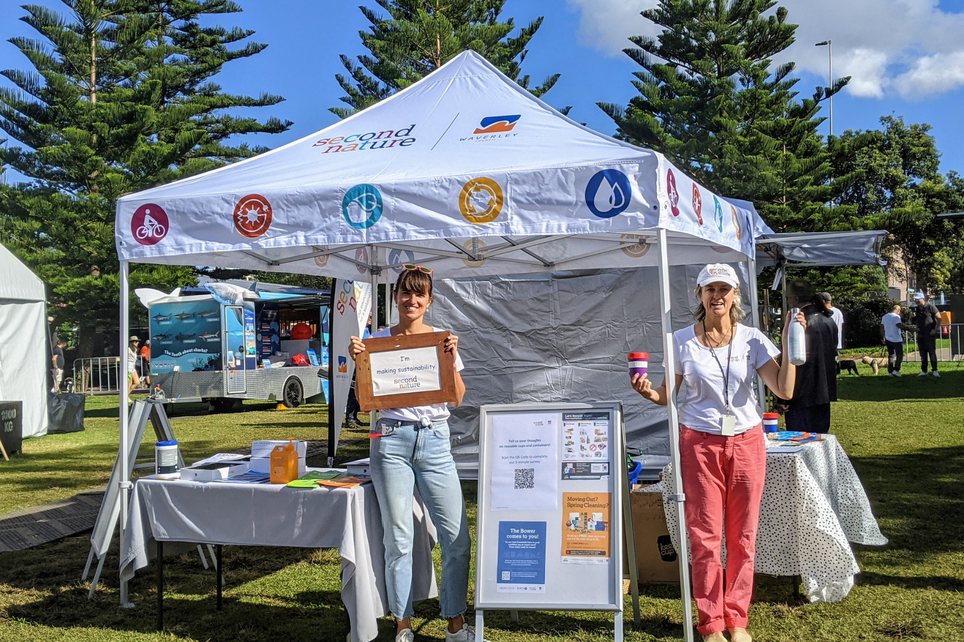 Second Nature Stall at Bondi Beach
